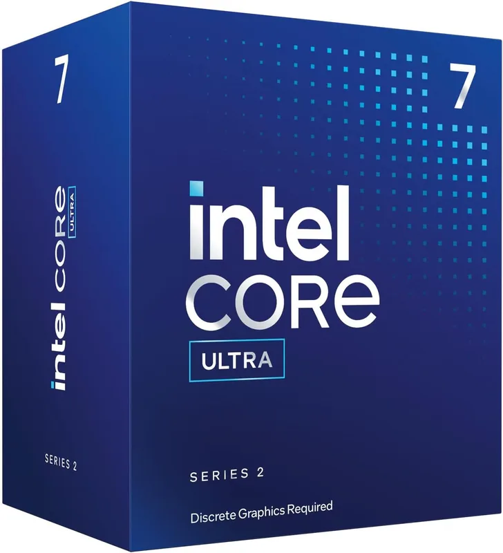 Intel Core Ultra 7 265 5,30 GHz LGA1851 Box – 20 kärnor / 28 trådar, 125 W TDP, LGA1851-socket, 30 MB cache, upp till 5,30 GHz boost, med integrerad grafik, medföljande kylare.