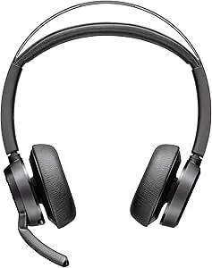 POLY Voyager Focus 2-M USB-C-C headset USB-C/A adapter laddningsstativ