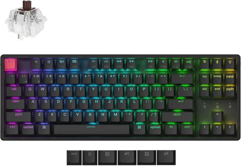 Keychron K8 Version 2 Trådlöst Mekaniskt Tangentbord