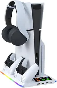 Penbinmall Vertikalt stativ för PS5/PS5 Slim