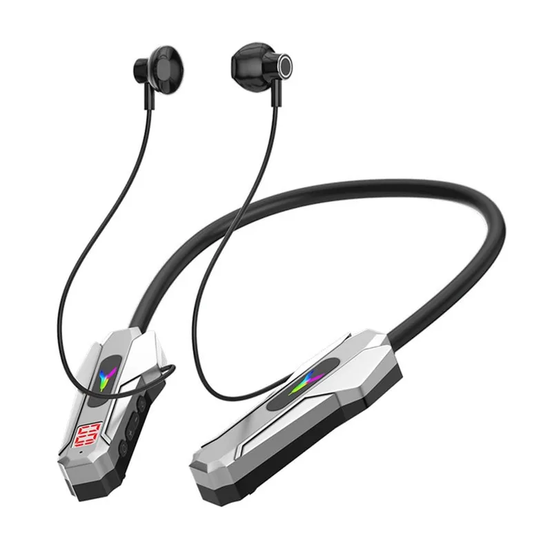 Malloy Bluetooth-hörlurar med LED-skärm