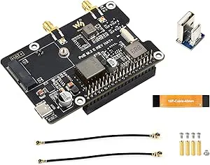 Wonrabai Pi5 PCIe till M.2 E KEY-adapter
