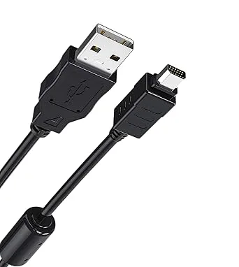 150 cm USB-dataöverföringskabel kompatibel med Olympus Camera