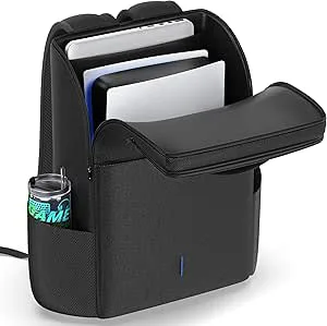 Rysker PS5/Slim/Pro konsolryggsäck