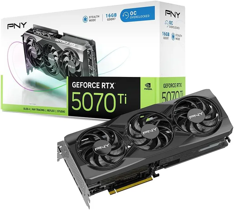 PNY Overclocked Triple Fan GeForce RTX 5080