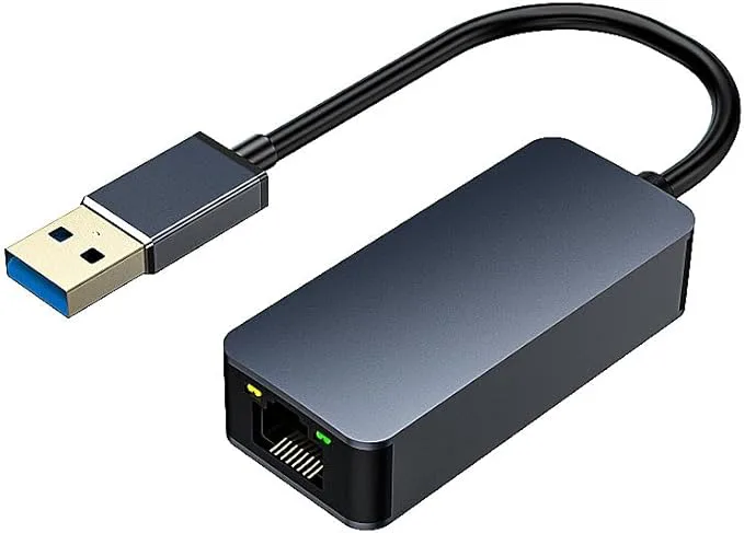 2 500 Mbps USB3.0 till RJ45 Ethernet-nätverkskort