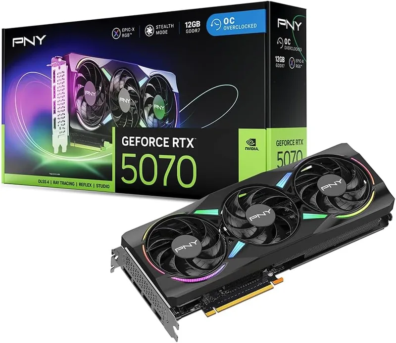 PNY GeForce RTX 5070 ARGB EPIC-X RGB OC