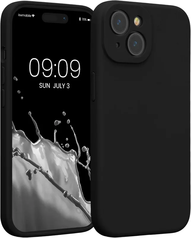 kwmobile Telefonfodral kompatibelt med Apple iPhone 15 fodral
