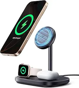 Baseus EnerFill 3-i-1 Trådlös Laddare med TEC Kylning