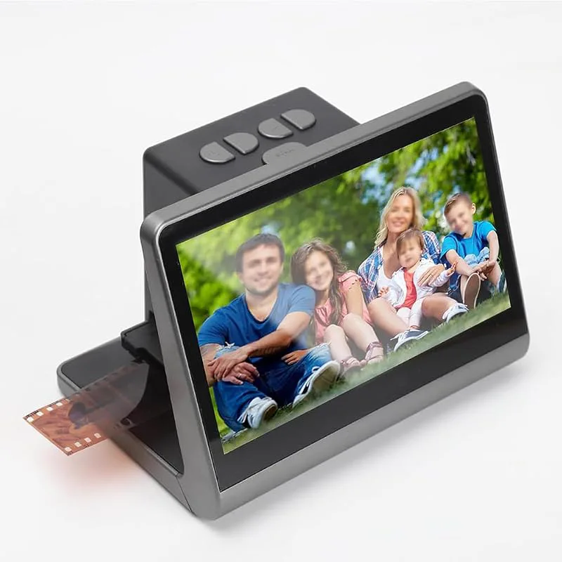 Digital Film Scanner, 48MP Film and Slide Scanner, HD Screen Film Slide Scanner