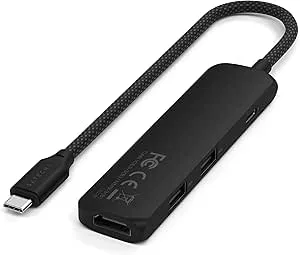 SATECHI 4-i-1 USB-C Hub Slim Plus