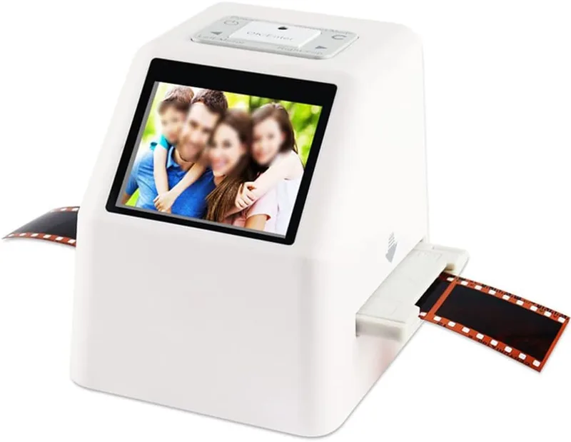 Skanner, filmskanner, allt-i-1 22 MP, med 3,5 tums LCD-skärm