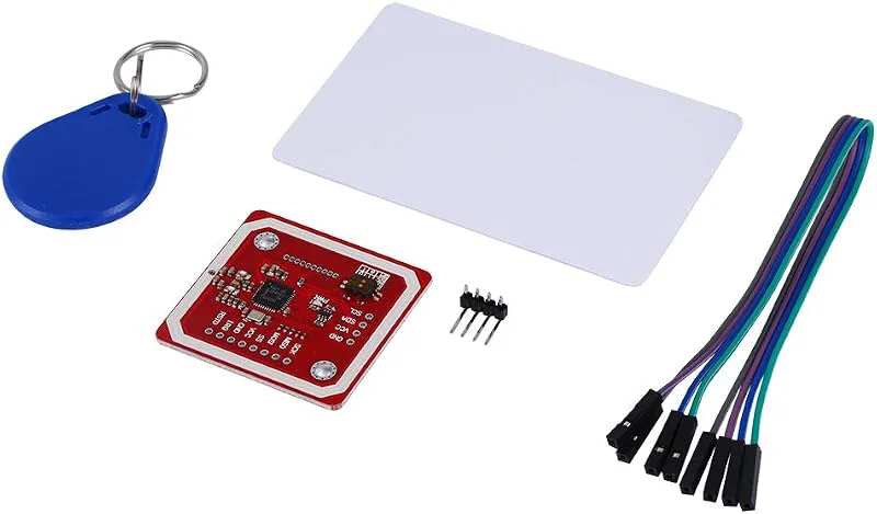 PN532 NFC Modul V3 Sats för Smarttelefoner Läsning/Skrivning I2C/SPI/UART-kompatibel 5-7cm Räckvidd med S50-kort och Kablar