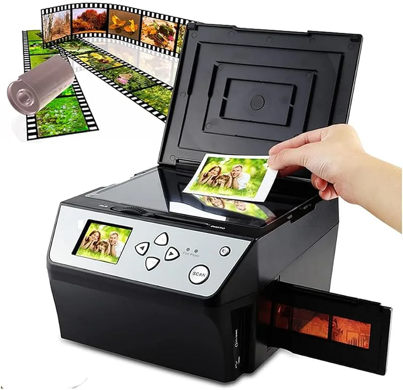 22MP Digital Film & Slide Scanner, All-in-1 Film Scanner