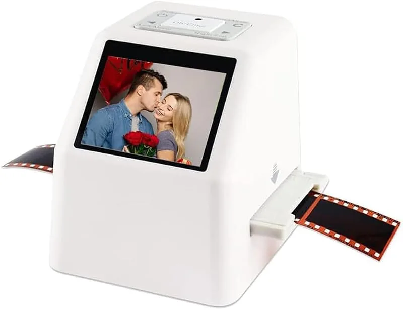 Digital filmskanner, negativ och glidskanner med 2,4in LCD -skärm