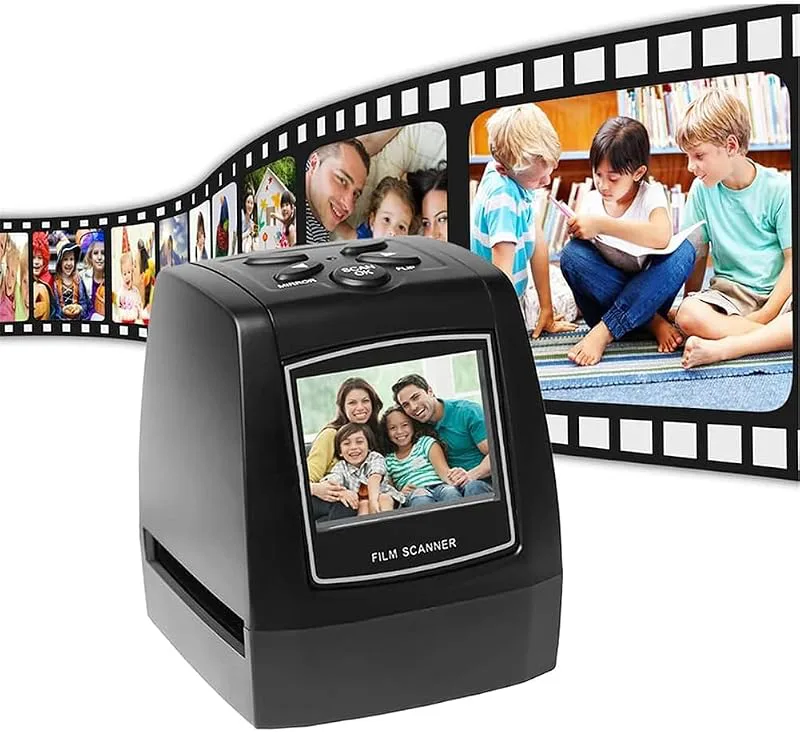 10MP Filmskanner, Mini Digital Film Scanner Slide Digitizer