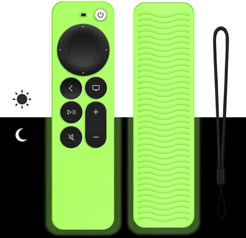 BIIULHCI Fjärrkontrollsfodral kompatibelt med Apple TV 4K