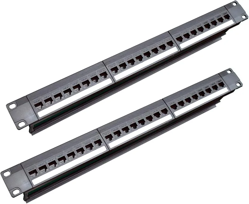 rieder 2X 19-1U-skåp-rack-pass