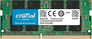Crucial CT16G4SFRA266 16 GB DDR4 2666 MHz CL19 RAM-minne för bärbar dator