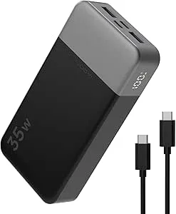 JUOVI 20000mAh Power Bank draagbare oplader