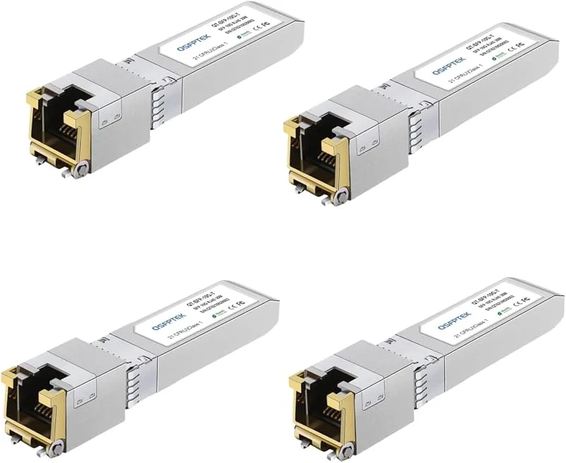 QSFPTEK 10GBASE-T SFP+ RJ45-sändtagare
