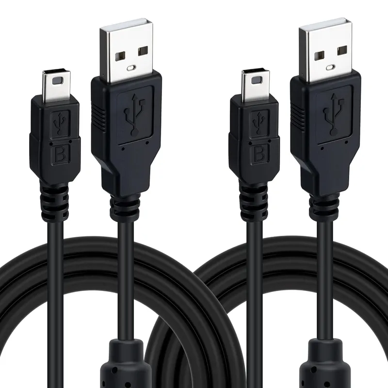 Mcbazel Set med 2 USB-till Mini USB-kablar