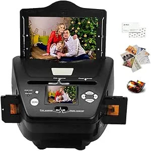 Bärbar Film Slide Photo Scanner