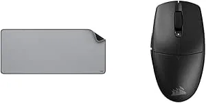 Logitech 956-000052 Musmatta, Grå, & CORSAIR M55 WIRELESS Lätt FPS Gamingmus