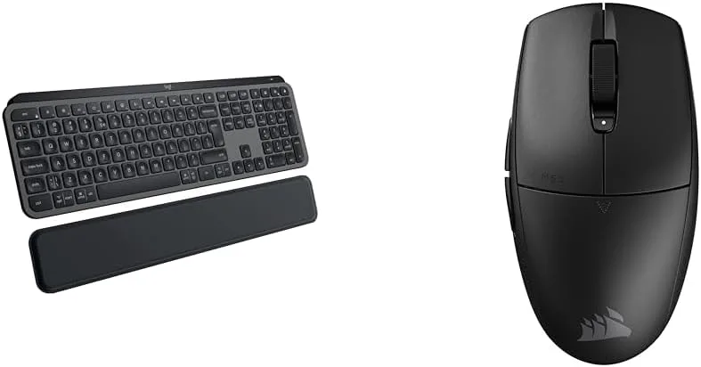 Logitech MX Keys S & CORSAIR M55