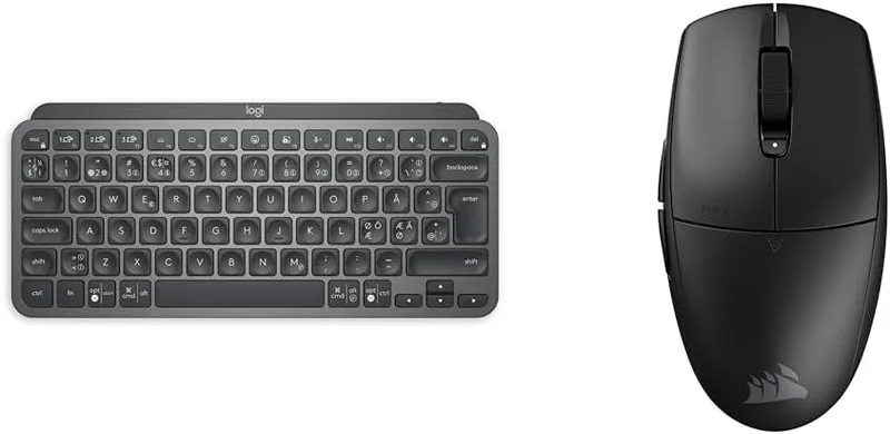 LOGICOOL Logitech MX Keys Mini & CORSAIR