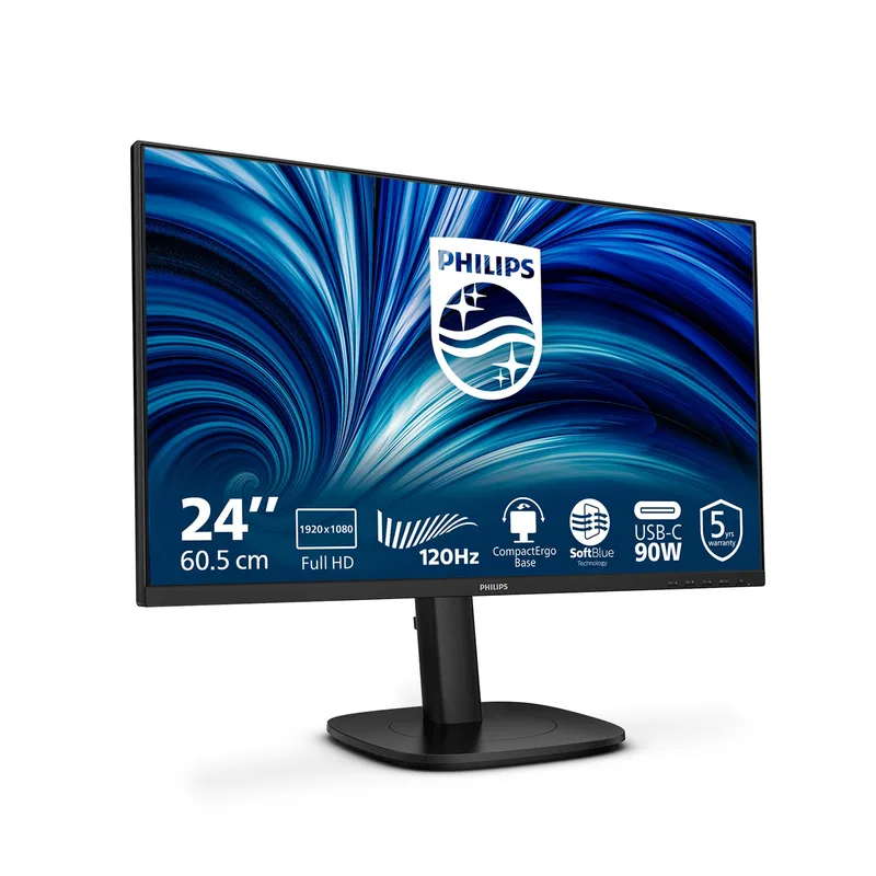 Philips 24B2U3301 24 tum Full HD-skärm, svart