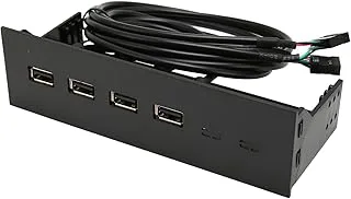 4 Portar USB 2.0 Front Panel för 5,25 Tum PC -datorfodral