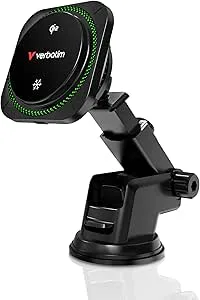 Verbatim Charge 'n' Drive Qi2 trådlös magnetisk billaddare