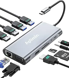 Aplimln 11-I-1 HUB USB C Multiportadapter