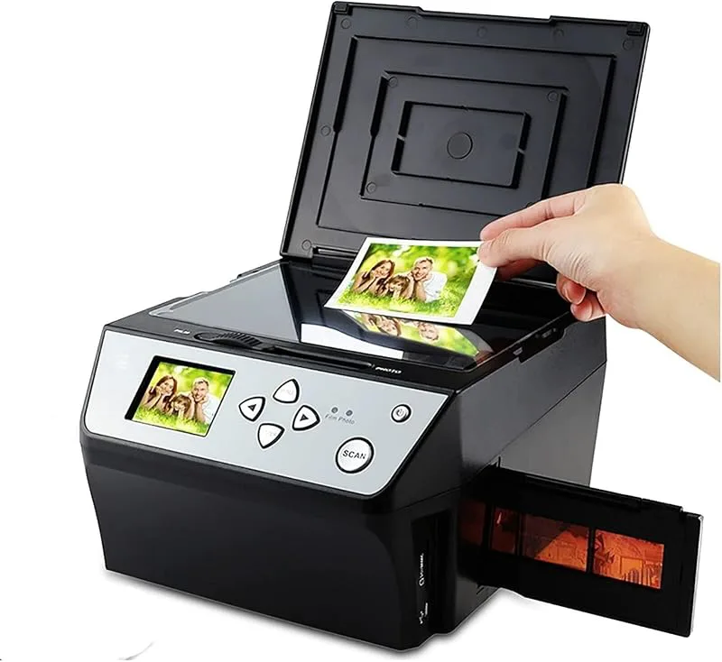 Slide Scanner, 22 MP högupplöst negativ filmkonvertering