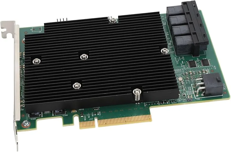16 Port PCIe 3.0 X8 12GBS SAS Controller, PCIe 8x, Connect 1024 Externa Enheter med Flexibel Lagringsarkitektur, Hög Pre