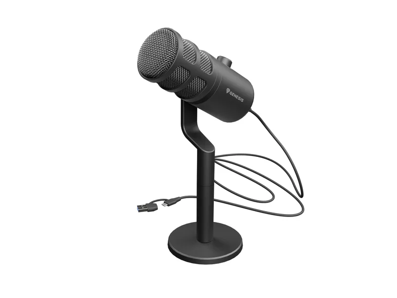 Genesis Radium 350D USB-mikrofon, svart
