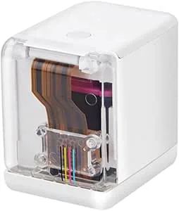 Juqoyue Bärbar skrivare färg mini WiFi bärbar