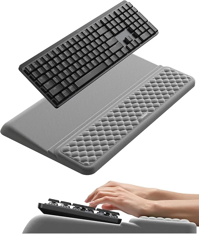 VAYDEER Ergonomiskt handledsstöd för tangentbord med stativ