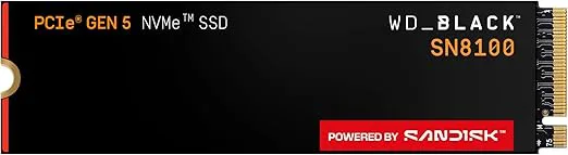 Western Digital WD_BLACK SN8100 Intern NVMe SSD