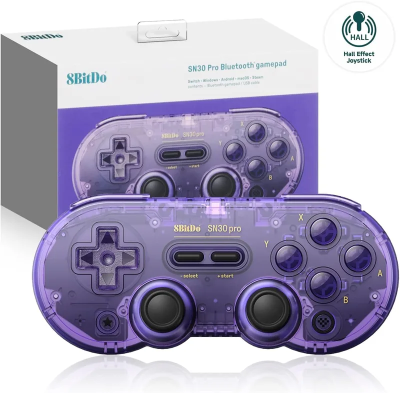 LONGYI 8BitDo SN30 Pro Bluetooth-styrenhet