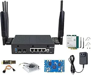 WayPonDEV Banana Pi BPI-R4 WiFi 7 router board OpenWRT