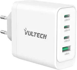 Vultech CC100-3C1A universell laddare bärbar dator smartphone