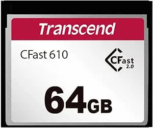 Transcend CFast-Karte 64 GB (TS64GCFX610)