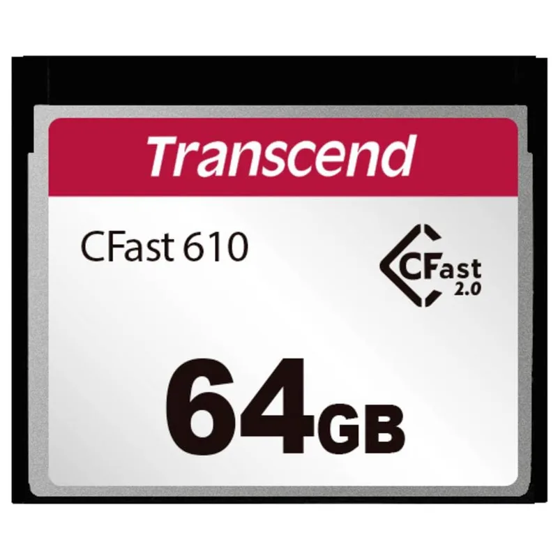 Transcend CFast-kort 64 GB (TS64GCFX610)