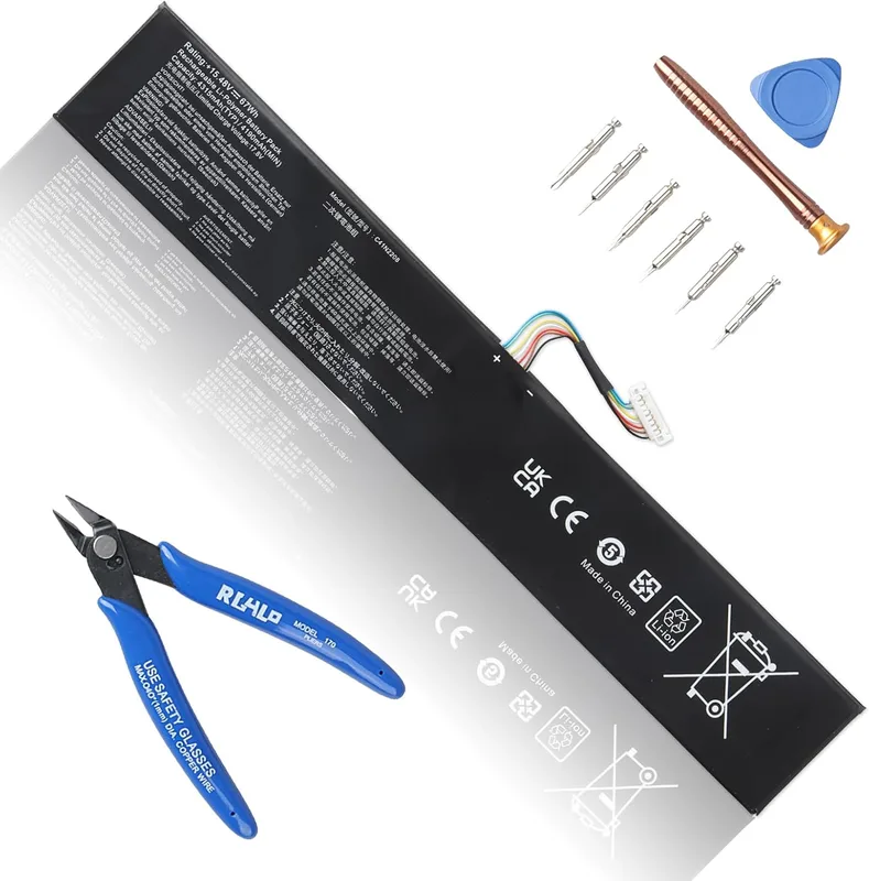 JIMACRO C41N2208 batteri kompatibel med Asus ROG Ally (2023) RC71L 67WH 4315 mAh 15,48 V