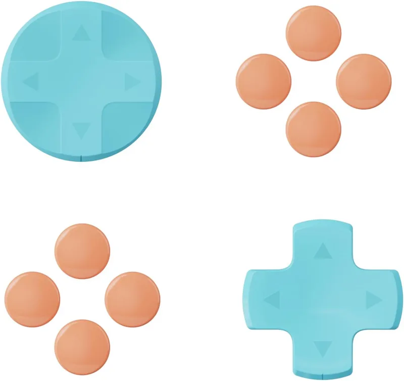 by Skull & Co. D-Pad Button Cap Set for Nintendo Switch 2 Joy-con