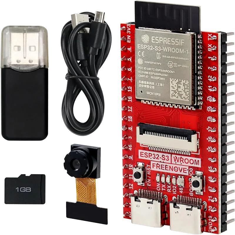 Freenove ESP32-S3 ESP32 S3 CAM Board (16 MB Flash)