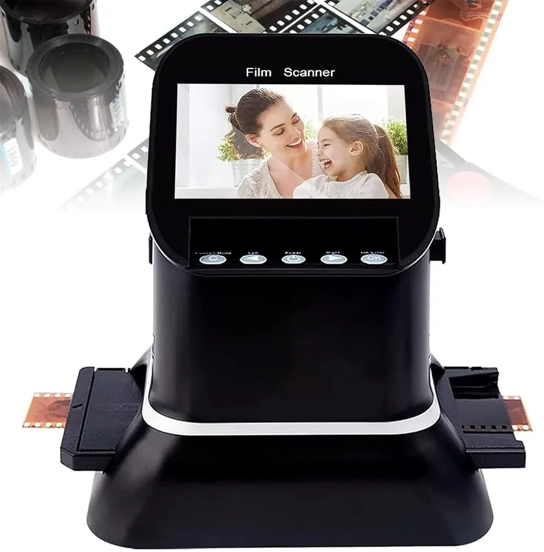 22 miljoner pixlar Film Slide Scanner