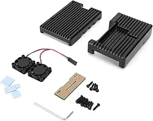 NutriEss 4 Aluminiumlegering Case Cooling Shell Metal